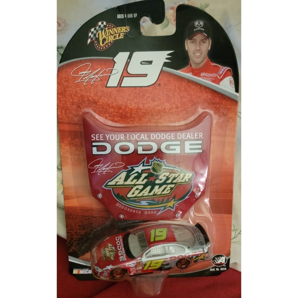 Winners Circle Jeremy Mayfield Dodge All Star Game Hood Magnet Die Cast Long...